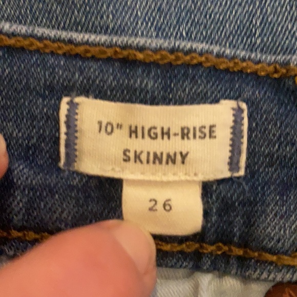 Madewell 10" High Rise Skinny Jeans - Picture 6 of 6